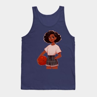 Female basketball player Tank Top